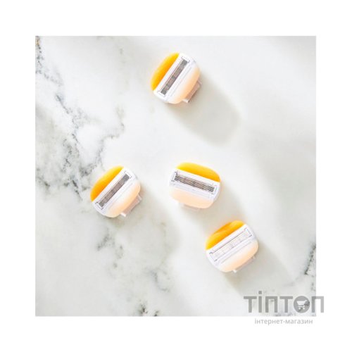 Змінні касети Gillette Venus ComfortGlide Olay З ароматом кокосу 4 шт. (7702018267651)