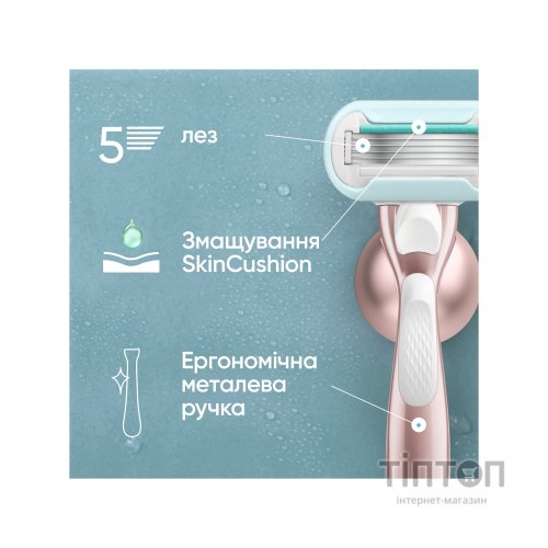 Змінні касети Gillette Venus Pro Smooth Sensitive 3 шт. (8700216968928)