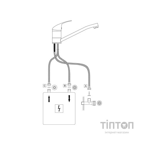 Змішувач Deante Low (BEZ_060H)