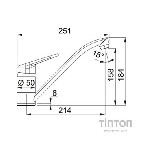 Змішувач Franke Novara Plus (115.0470.659)