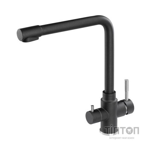 Змішувач GRANADO Badalona LUX black shine (gz0401L)