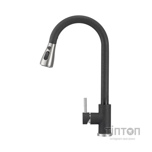 Змішувач GRANADO Campo LUX black shine (gz0501)