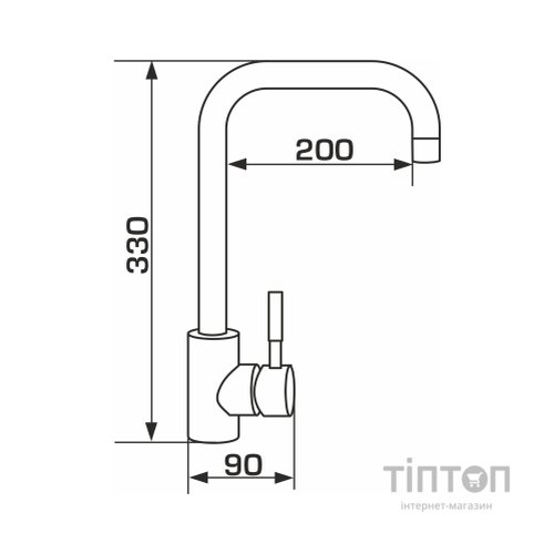 Змішувач GRANADO Oviedo LUX terra (gz0203L)