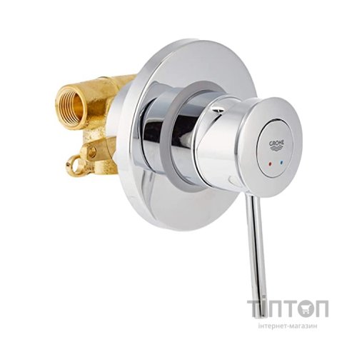 Змішувач Grohe BauClassic OHM set conc. shower (29048000)