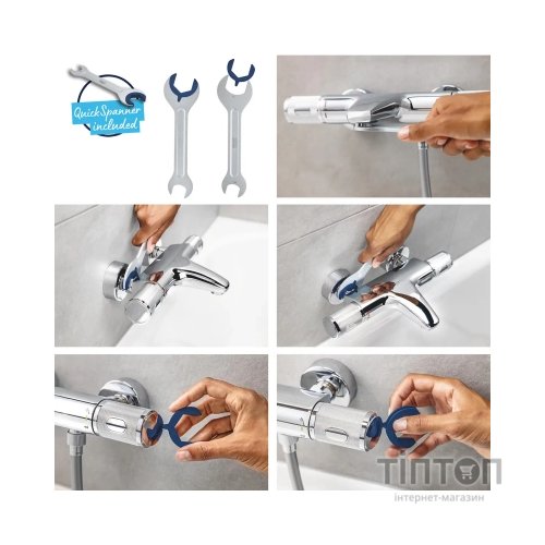 Змішувач Grohe QuickFix Precision Feel (34791001)