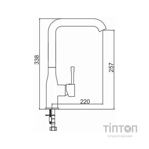 Змішувач Interline Loft new Sateen
