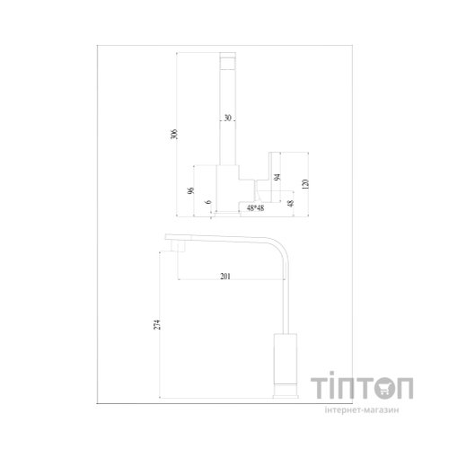Змішувач Interline Urban sateen
