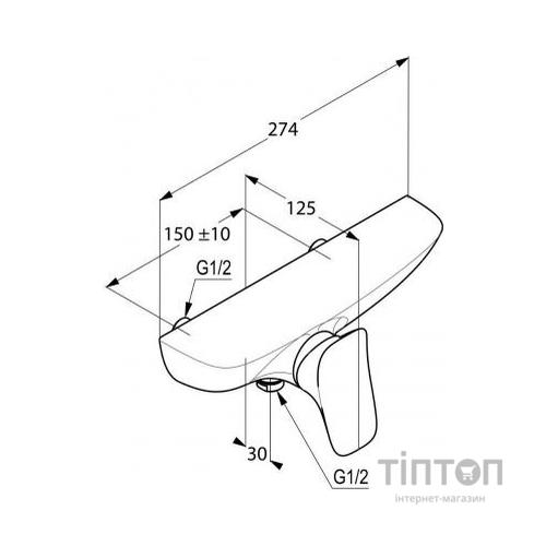 Змішувач KLUDI AMBIENTA (537100575)