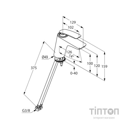 Змішувач KLUDI Balance (520268775)