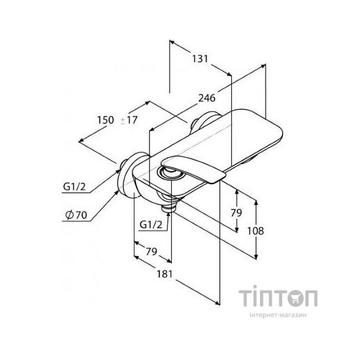 Змішувач KLUDI BALANCE (527100575)