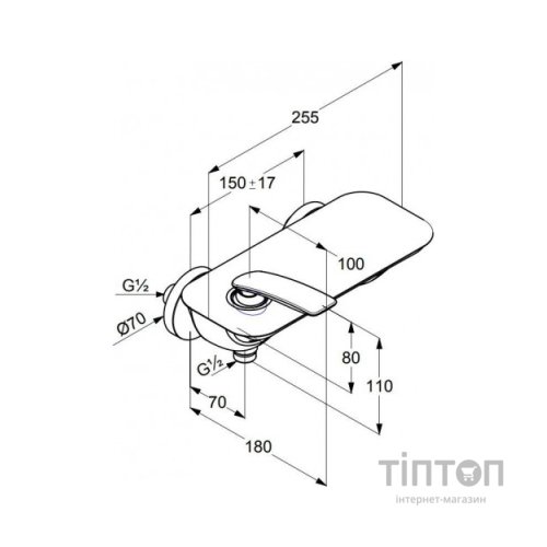 Змішувач KLUDI Balance (527108775)