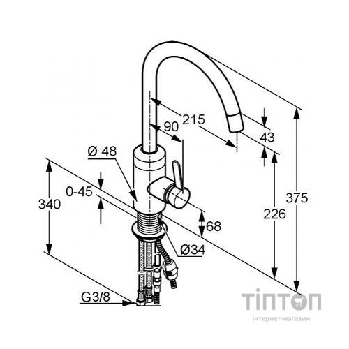 Змішувач KLUDI BINGO STAR (428519678)