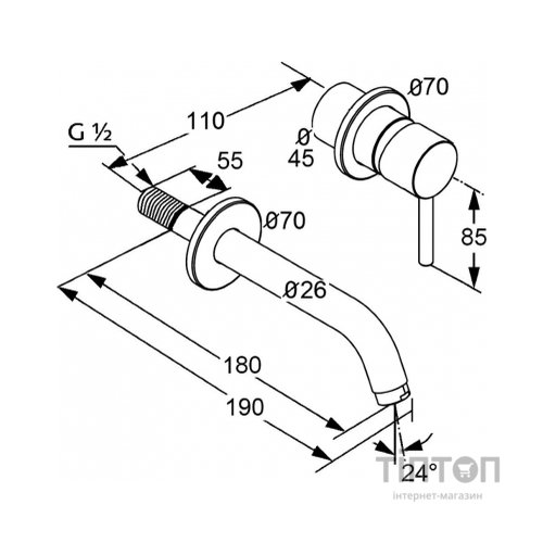 Змішувач KLUDI Bozz (382440576)