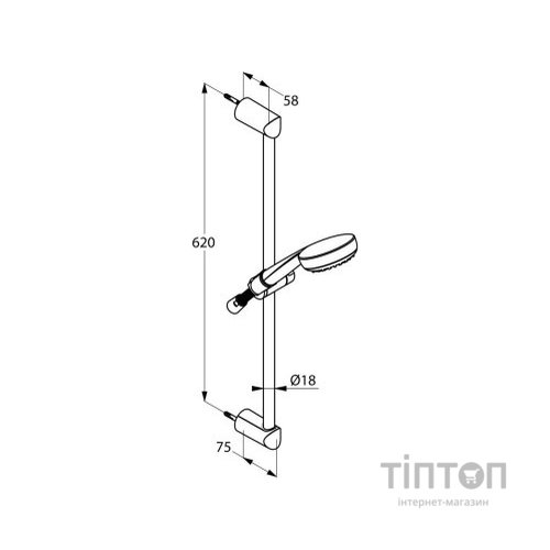 Змішувач KLUDI PureampEasy (376850565)