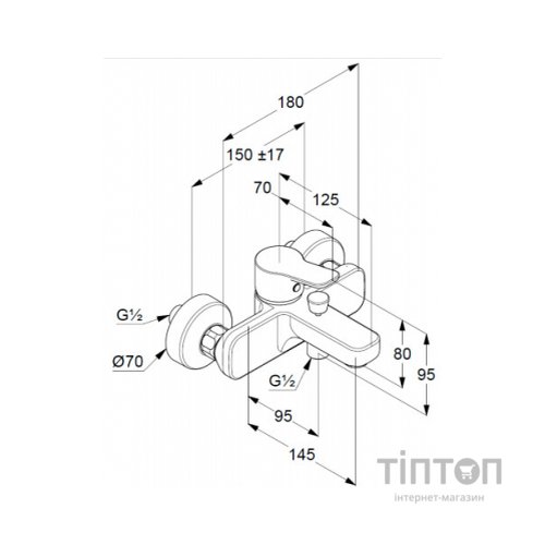 Змішувач KLUDI PUREEASY (376819165)