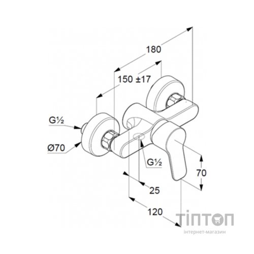 Змішувач KLUDI PUREEASY (378410565)
