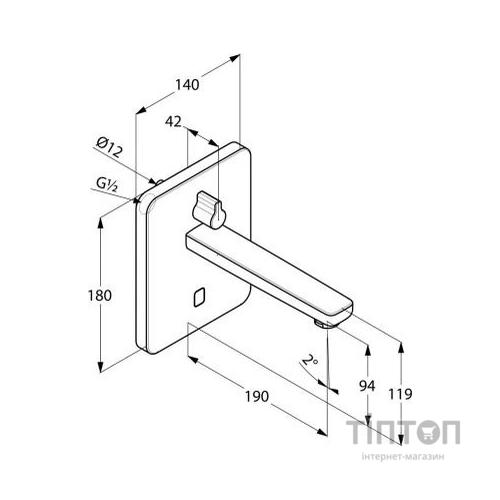 Змішувач KLUDI ZENTA (3850005)