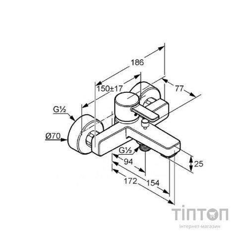Змішувач KLUDI ZENTA (386708675)