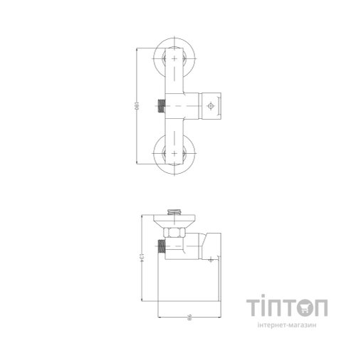 Змішувач Kroner Bremen-C050