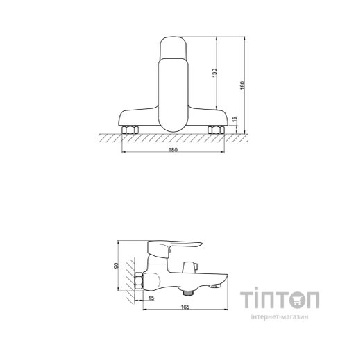 Змішувач Kroner Main-C060