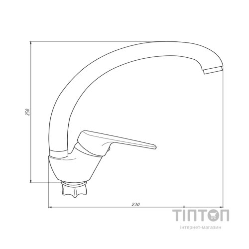 Змішувач Kroner Odra-N035