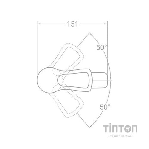 Змішувач TAU SM-2A144C (9843000)