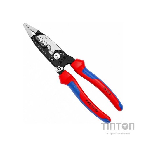 Знімач ізоляції KNIPEX багатофункціональні кліщі для електромонтажних робіт (13 72 8)