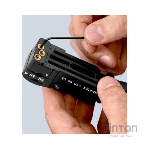 Знімач ізоляції KNIPEX для коаксіальних кабелів (16 60 05 SB)