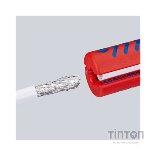 Знімач ізоляції KNIPEX для коаксіальних кабелів (16 60 100 SB)