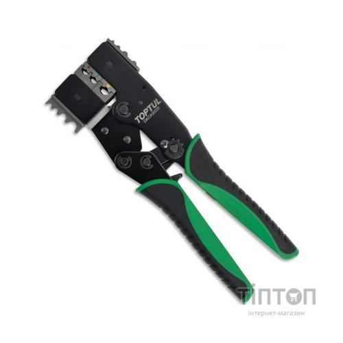 Знімач ізоляції Toptul для обжиму та зачистки проводів 2 в 1 (DKCA2222)