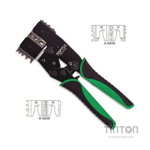 Знімач ізоляції Toptul для обжиму та зачистки проводів 2 в 1 (DKCA2222)