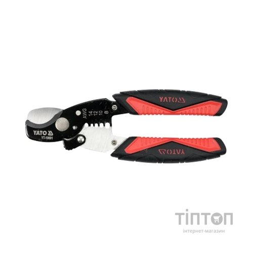 Знімач ізоляції Yato d=1.6-3.2 з ножицями (YT-19691)