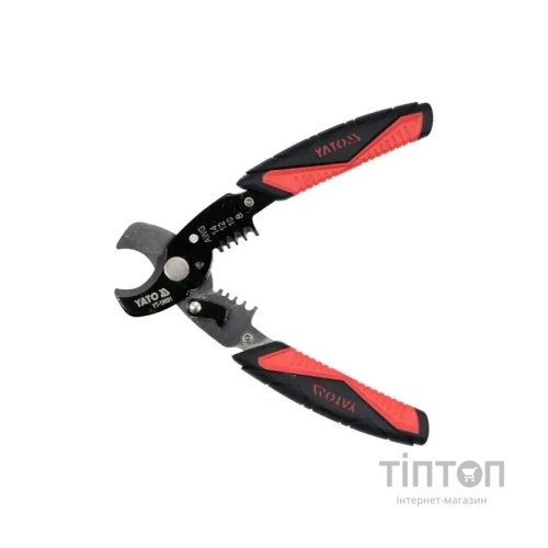 Знімач ізоляції Yato d=1.6-3.2 з ножицями (YT-19691)