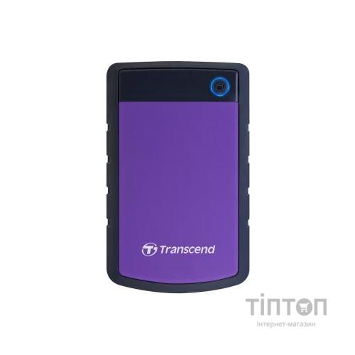 Зовнішній HDD 2.5" 2Tb Transcend USB 3.0 фіолетовий
