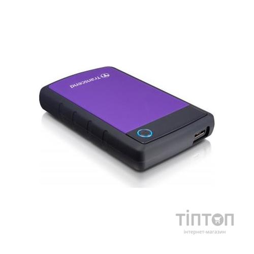 Зовнішній HDD 2.5" 2Tb Transcend USB 3.0 фіолетовий