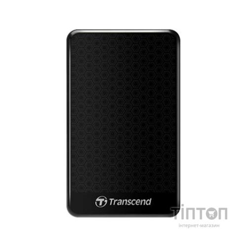 Зовнішній HDD 2.5" Transcend Storejet USB 3.0 чорний