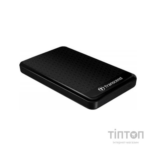 Зовнішній HDD 2.5" Transcend Storejet USB 3.0 чорний