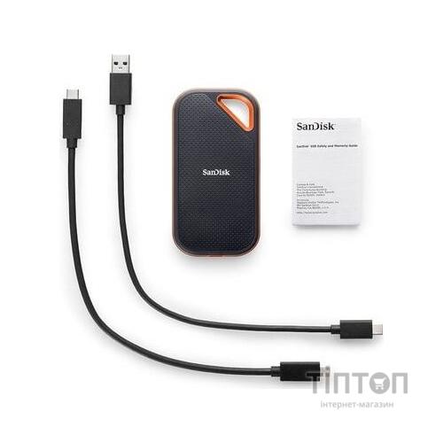 Зовнішній твердотільний накопичувач SanDisk Extreme Pro V2 E81 (SDSSDE81-2T00-G25)