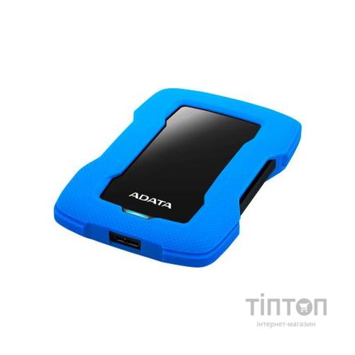 Зовнішній жорсткий диск 2.5" 1TB ADATA (AHD330-1TU31-CBL)