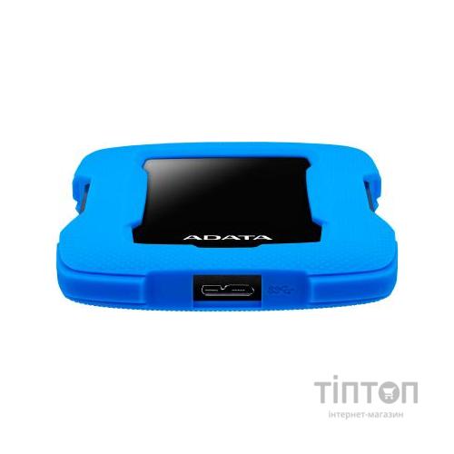 Зовнішній жорсткий диск 2.5" 1TB ADATA (AHD330-1TU31-CBL)