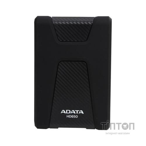 Зовнішній жорсткий диск 2.5" 1TB ADATA (AHD650-1TU31-CBK)