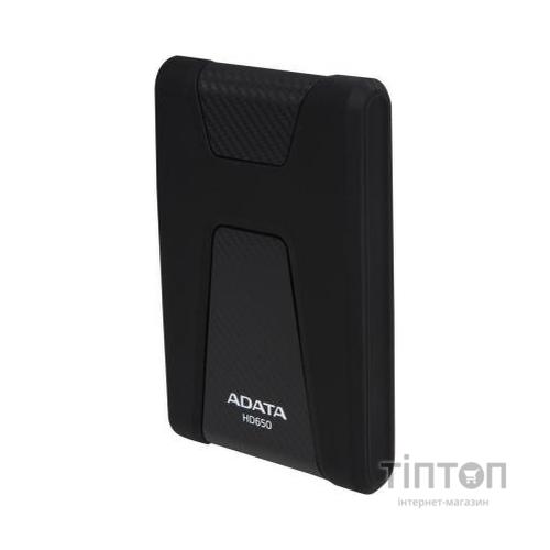 Зовнішній жорсткий диск 2.5" 1TB ADATA (AHD650-1TU31-CBK)