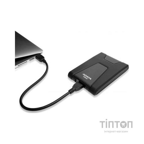 Зовнішній жорсткий диск 2.5" 1TB ADATA (AHD650-1TU31-CBK)