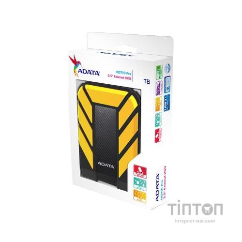 Зовнішній жорсткий диск 2.5" 1TB ADATA (AHD710P-1TU31-CYL)