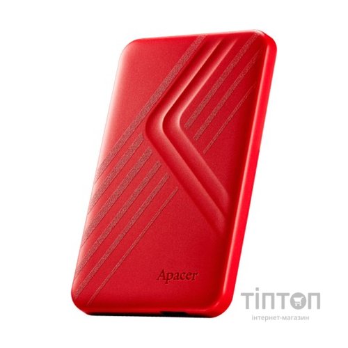 Зовнішній жорсткий диск 2.5" 1TB Apacer (AP1TBAC236R-1)