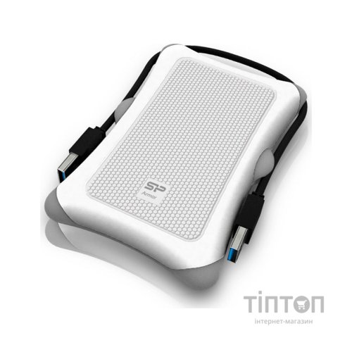 Зовнішній жорсткий диск 2.5" 1TB Silicon Power (SP010TBPHDA30S3W)