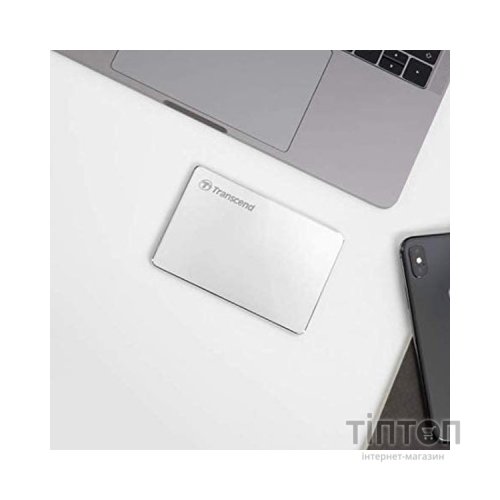 Зовнішній жорсткий диск 2.5" 1TB Transcend (TS1TSJ25C3S)