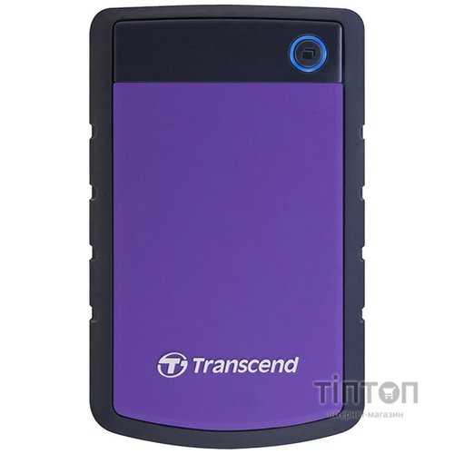 Зовнішній жорсткий диск 2.5" 1TB Transcend (TS1TSJ25H3P)