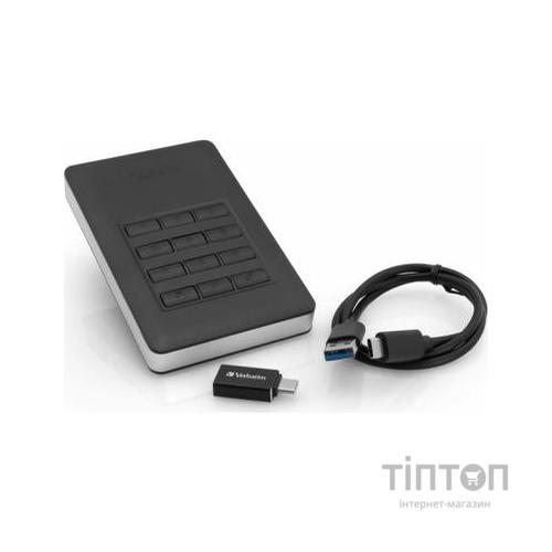 Зовнішній жорсткий диск 2.5" 1TB Verbatim (53401)