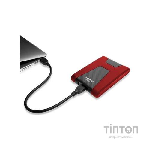 Зовнішній жорсткий диск 2.5" 2TB ADATA (AHD650-2TU31-CRD)